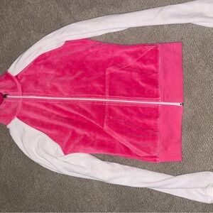 Juicy Couture Pink and White Jacket